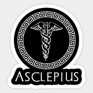 Ancient Greek Mythology God Of Healing Medicine - Asclepius Sticker